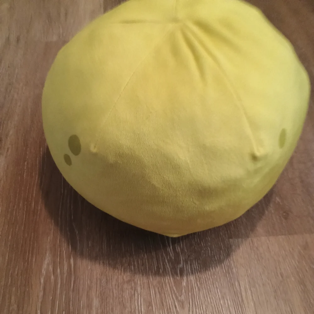 Nickelodeon SpongeBob SquarePants Cuddly  Yellow Round Plush Cloud Pillow 12in - Picture 5 of 10